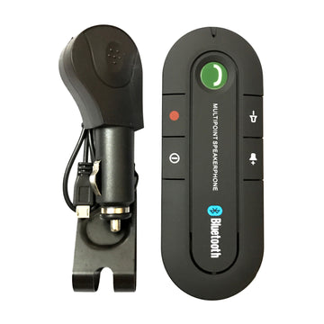 TD® Pare-soleil voiture bluetooth mains libres voiture bluetooth téléphone version 4.1 adaptateur récepteur bluetooth